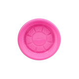 500 Pieces Color Round Plastic Plate 7 Inch