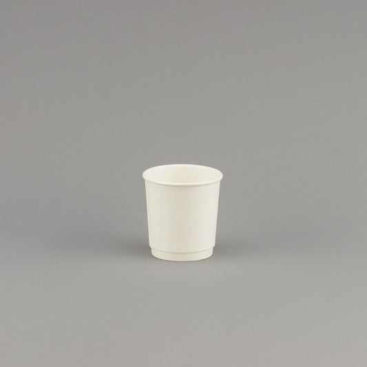 1000 Pieces 4 Oz White Double Wall Paper Cups