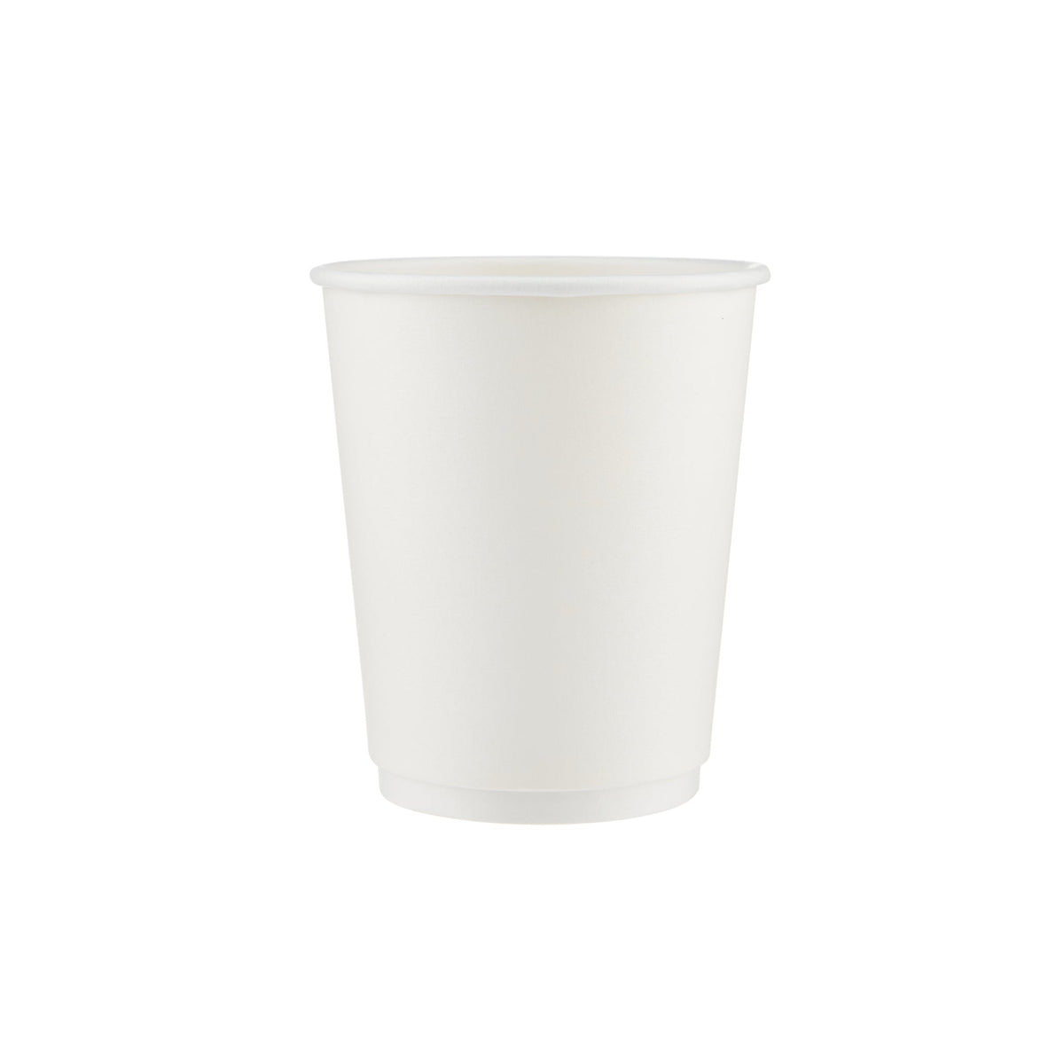 8 Oz White Double Wall Paper Cups 500 Pieces - Hotpack Global