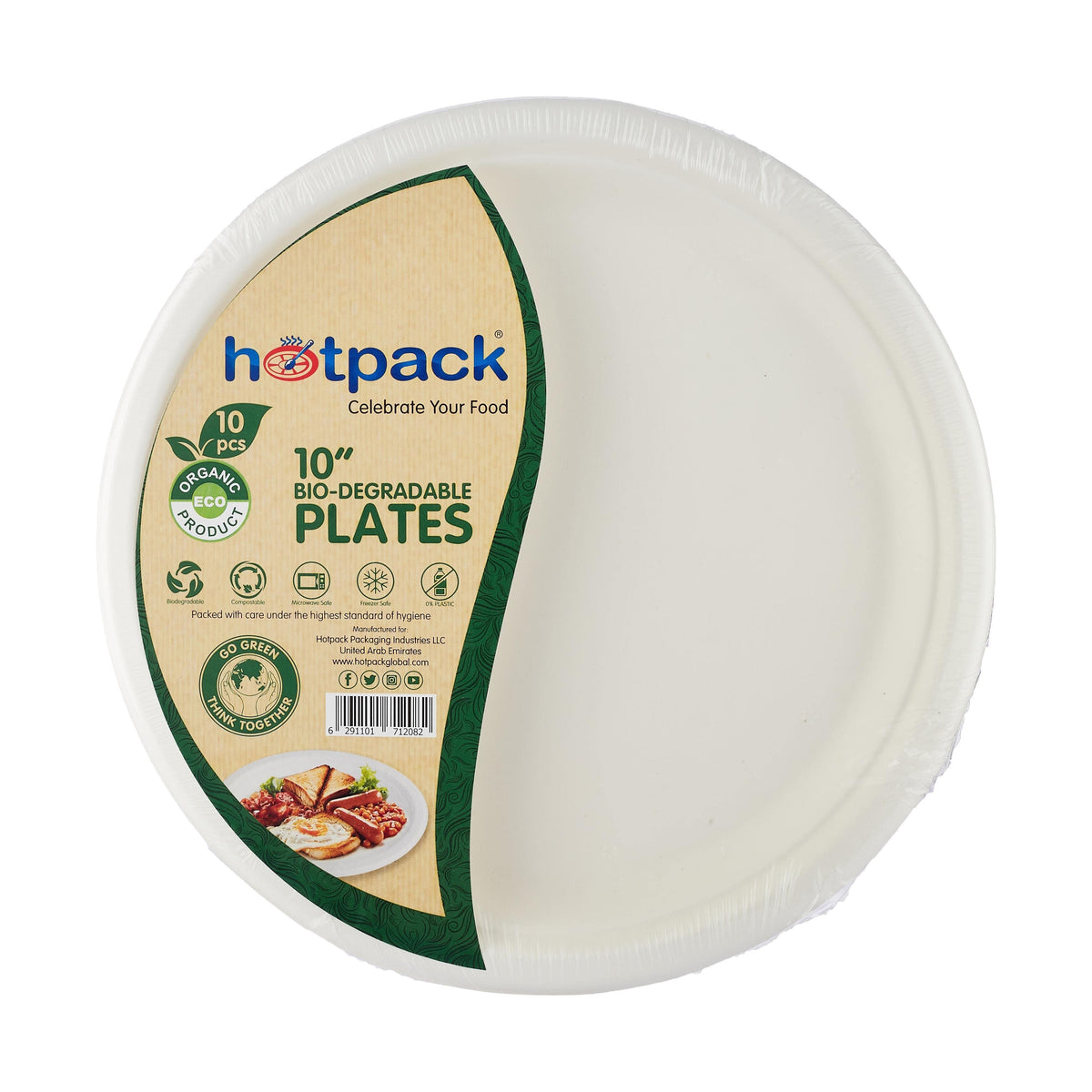 Biodegradable Paper Pulp Plate