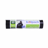Hotpack | HEAVY DUTY GARBAGE BAGS 60 GALLON LARGE 95 x 120 CM | 12 Pieces x 15 Rolls - Hotpack Global