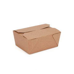 Eco Friendly Kraft PE Takeaway Box