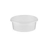 500 Pieces Round Microwavable Container 250 ML