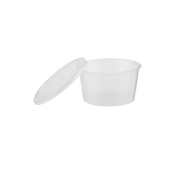 500 Pieces Round Microwavable Container 400 ML