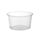 500 Pieces Round Microwavable Container 400 ML