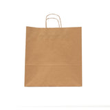 Twisted Handle Kraft Brown Paper Bag Twisted Handle Kraft Brown Paper Bag 24x12x31 cm 250 Pieces - Hotpack Global