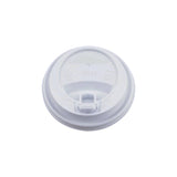 12&16 Oz White Lids for Paper Cups - Hotpack Global