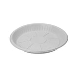 25 Pieces Round Plastic Plate 7 Inch